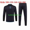 SSC Naples Enfant Ensemble Vestes d'entrainement Bleu 2023/24